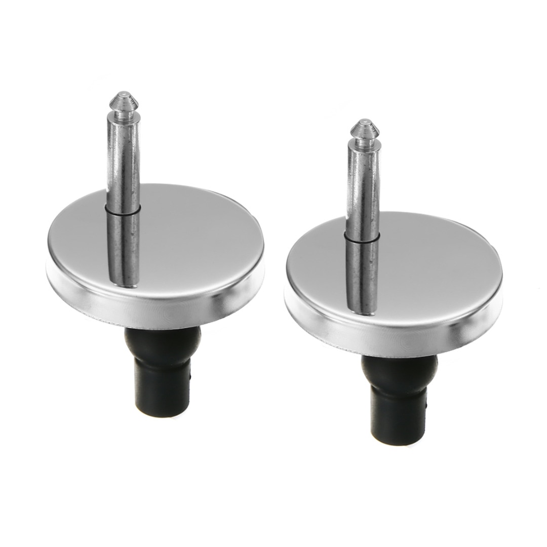 2pcs/lot WC Toilet Seat Hinges Fittings Quick Release Hinge Replacement Quick Release Hinge for Toilet Seat. 