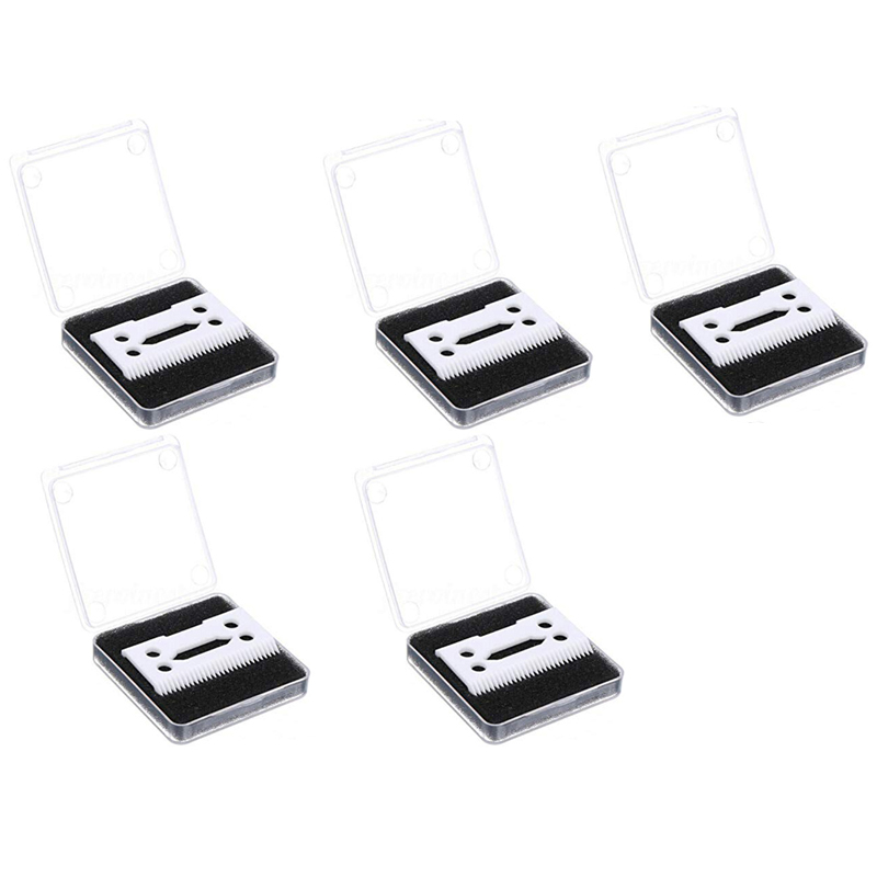 5Pcs 28 Teeth Zirconia Ceramic Clipper Blade for Wahl Senior Clipper