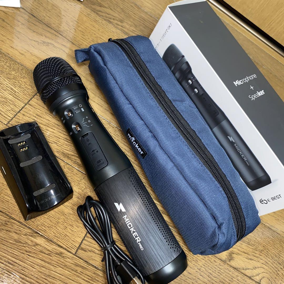 Microphone with Speaker/ All in One microphone/ MICKER PRO. 