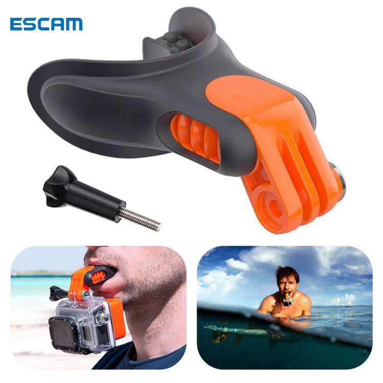 ESCAM X-311 Gopro Mouth Surfboard Mount  for GoPro DJI Osmo Action Sport Camera Surfing Mouth Bite Connector Surf Teeth Brace Holder Mount with Float Block. 