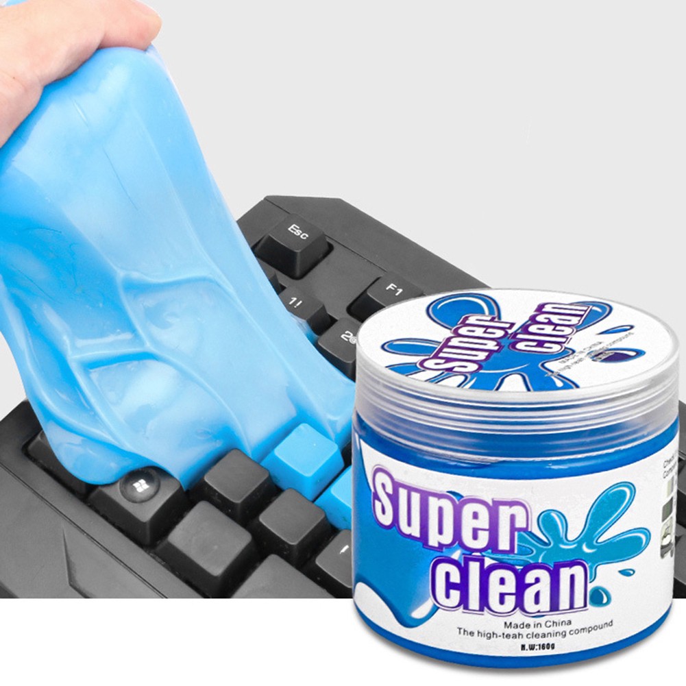 【Ready Stock Keyboard Car Computer Universal Crystal Magic Dust Putty Cleaning Gel Slime. 