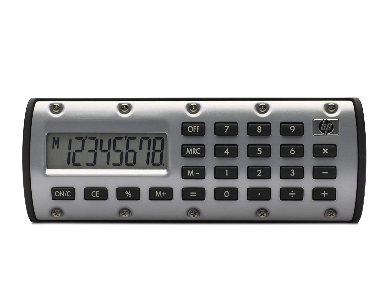 【happy one】Hp Quick Calc Cute Calculator Portable With Small Cute Calculator Magnet Led Pocket Student Calculator. 