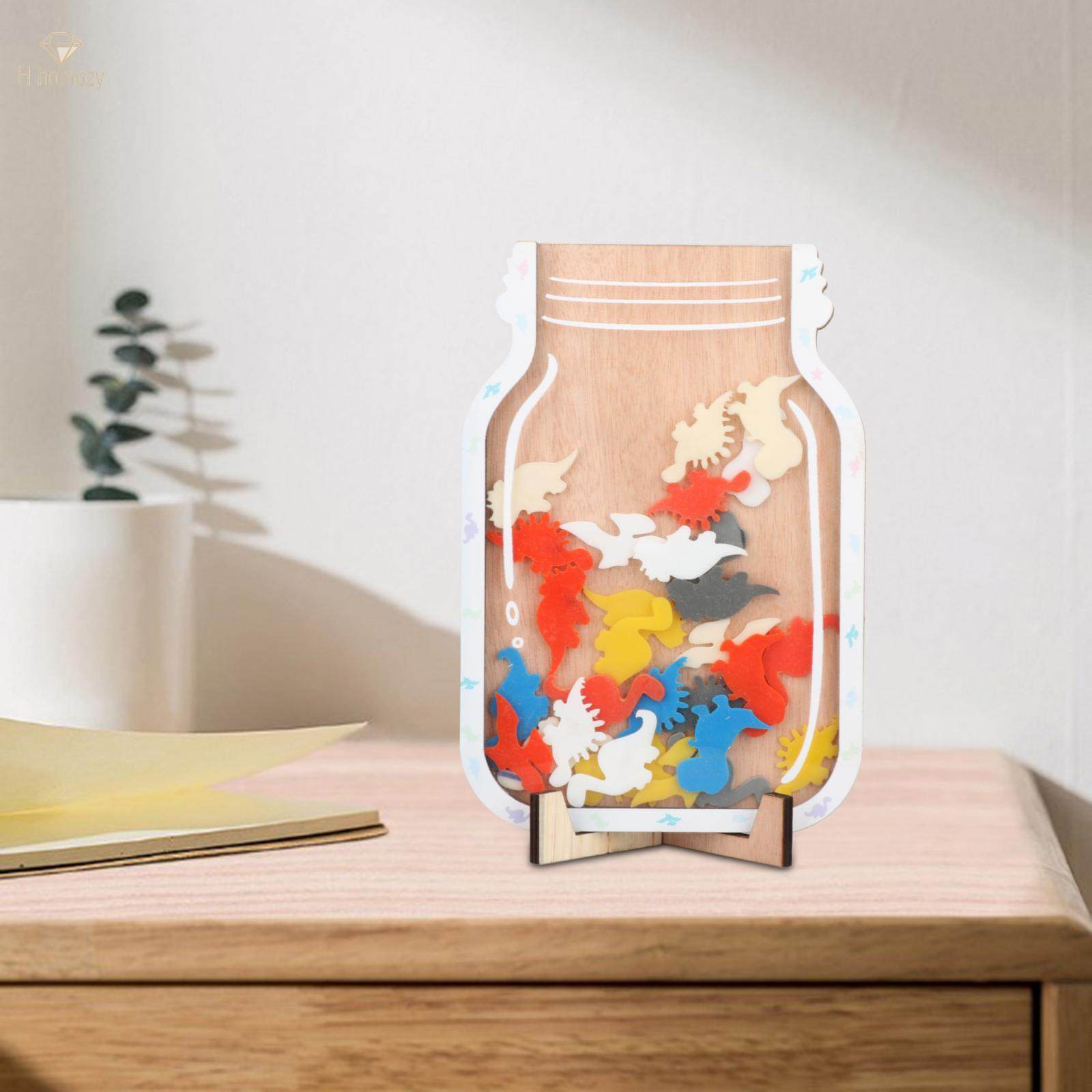 Kids Motivational Jar Desktop Decorations Good Behaviour Prize Jar for Home. 