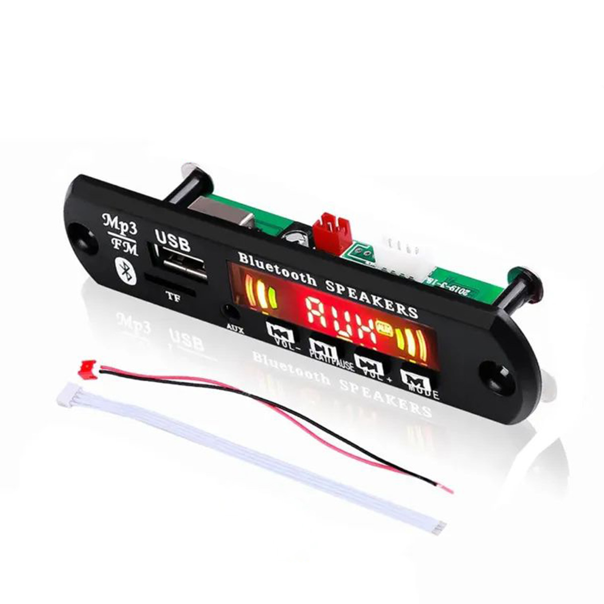 MP3 Player Bluetooth FM WMA Decoder Board USB TF Audio Module for Car Speaker