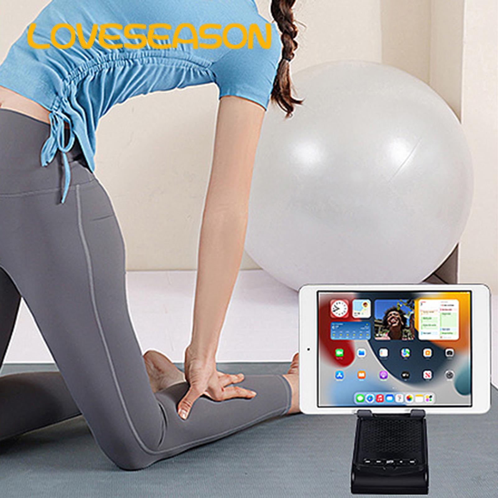 Mobile Phone Holder with Bluetooth-compatible Speaker Wireless Bluetooth Speaker Mobile Phone Holder Stand for Anti-skid Bottom Cell Phone Stand. 