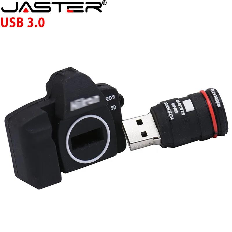 JASTER USB Flash drive Camera Shape Memory Stick thumb photography gifts Pen drive 64GB 32GB 16GB Photograph Pendrive U disk. 