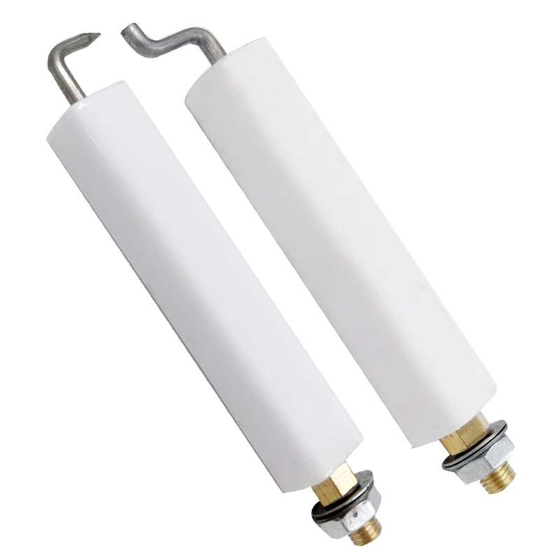 Gas Burner Ceramic Spark Plug Ignition High Power Ignition Needle Induction Needle Electrode Replacement Kit. 