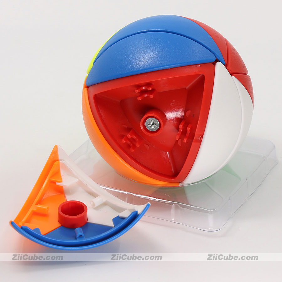 【happy one】Magic Cubes Puzzle YongJun YJ Maple Skew Yeet Ball Anti Stress Round Shape Colorful toy game cubo. 