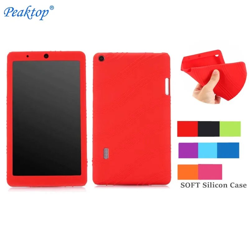 Soft Case For Huawei T3 7 WiFi Version Tablet Case Silicone Stand Protect shell For Huawei MediaPad T3 7.0 BG2-W09 Tablet Case. 