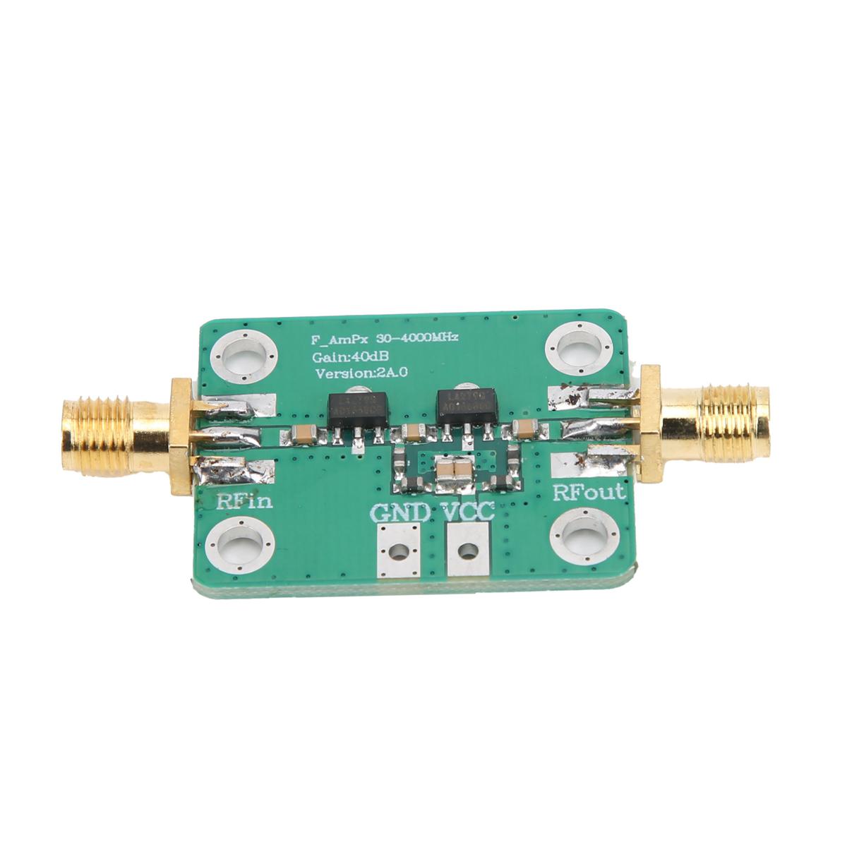 Power Amplifier Module 40dB RF 30‑4000MHz for Shortwave FM Broadcasting