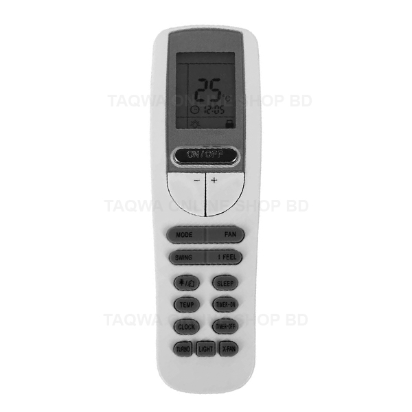 GREE Air Conditioner Remote Control Model Number YAA1FB YAA1FBF YAA1FB1 YAA1FB1F. 