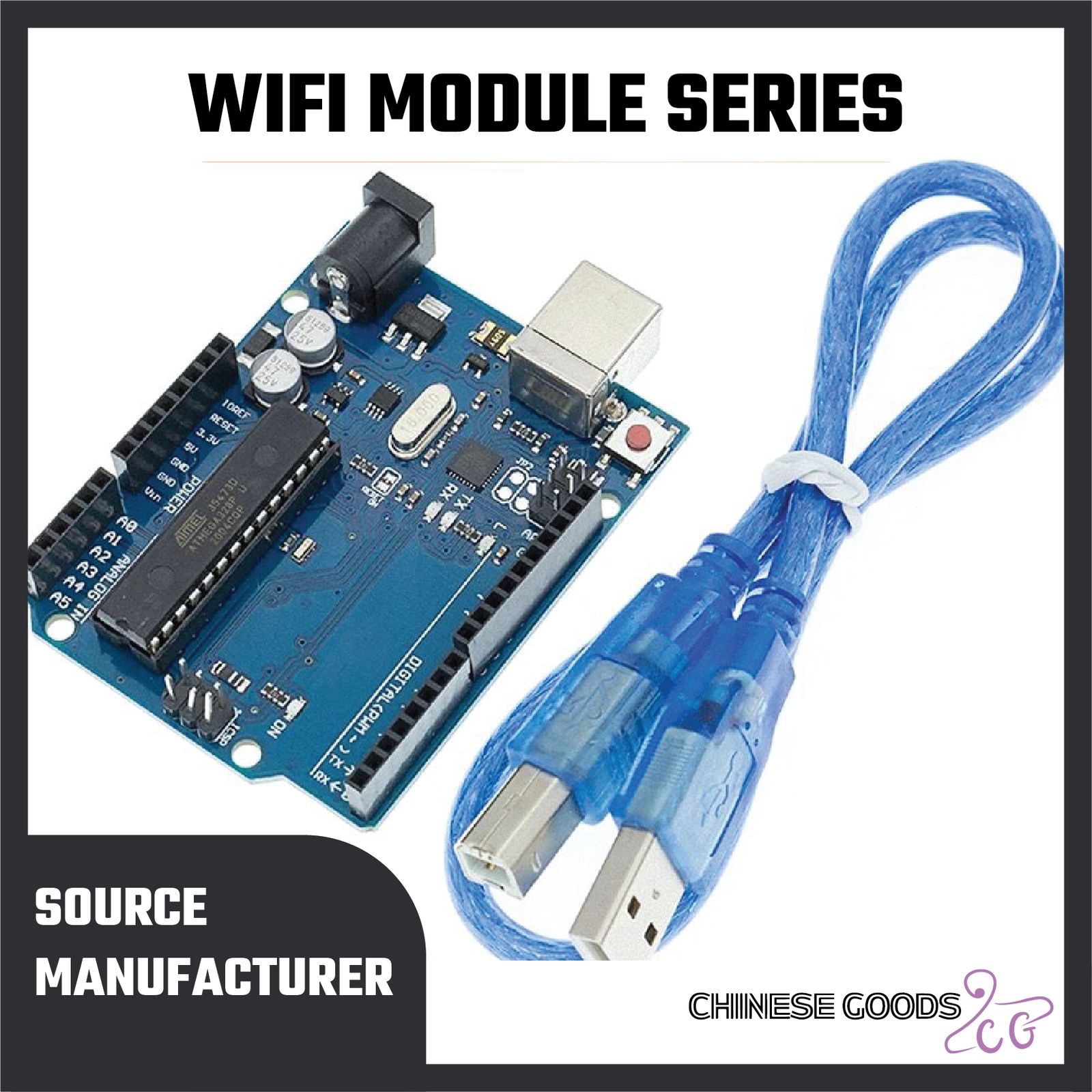 Arduino UNO R3 DIP development board ATmega16U2 and SMD board official version