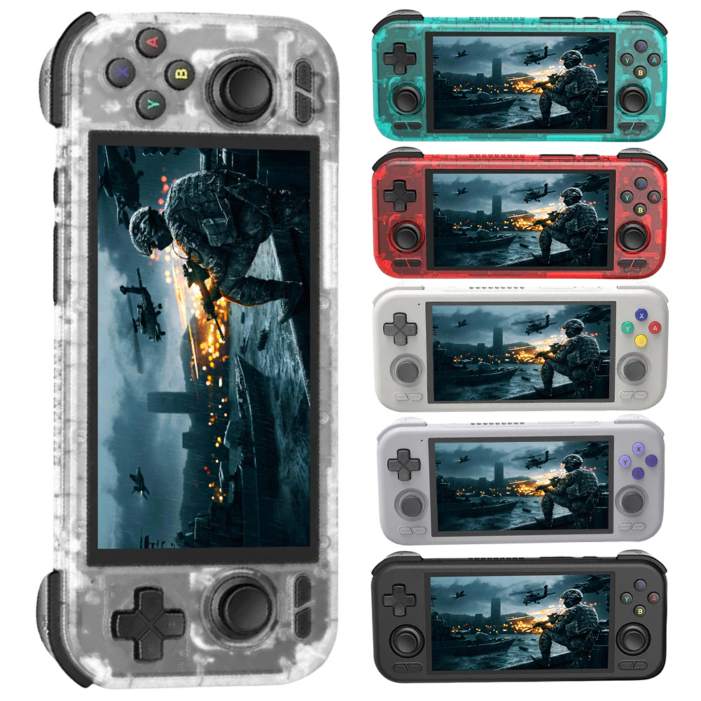 Retroid Pocket 4 Pro 4.7 Inch Touch Screen Retro Handheld Game Console WiFi 6.0 Bluetooth 5.2 3D Hall Sticks PSP Gaming Player