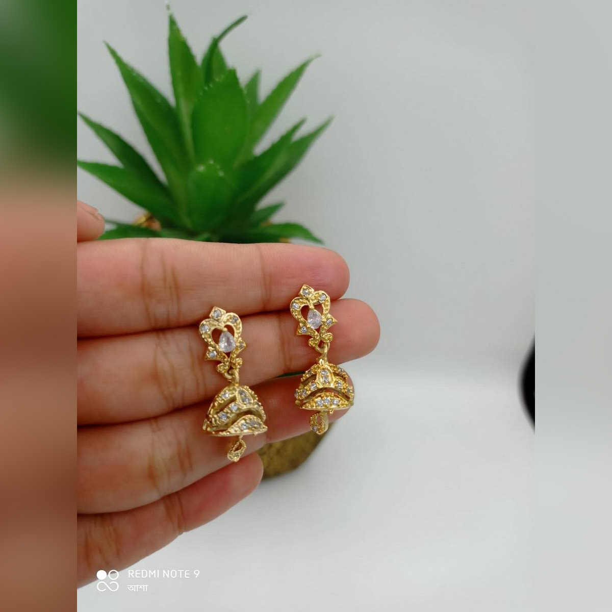 Mina Jumka Earrings For Women And Fashionable Girls China Ear Ring For Women Golden Color Metal Base Women S Earings Model Ca 80 Buy Online At Best Prices In Bangladesh Daraz Com