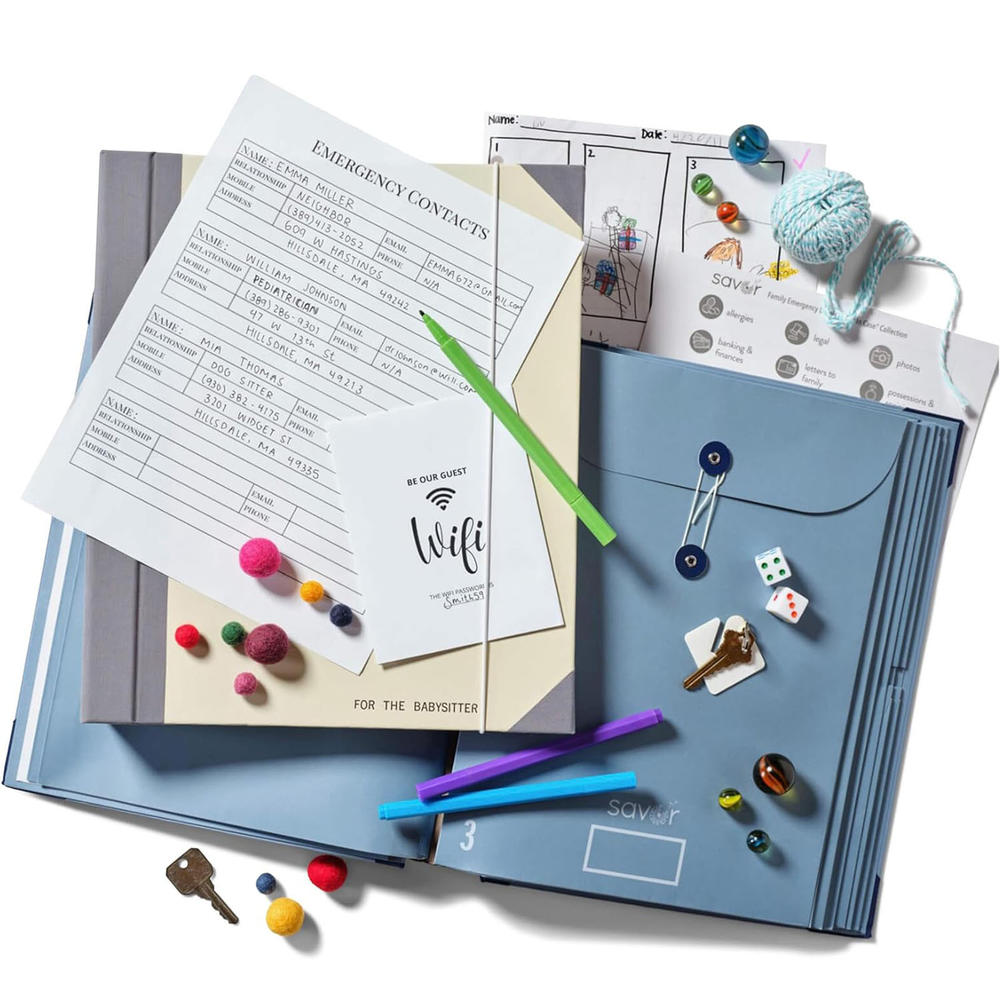 Multi-slot Document Organizer Customizable Portable Waterproof Organ Folders Compact Expanding File Folder for Travel Essential. 