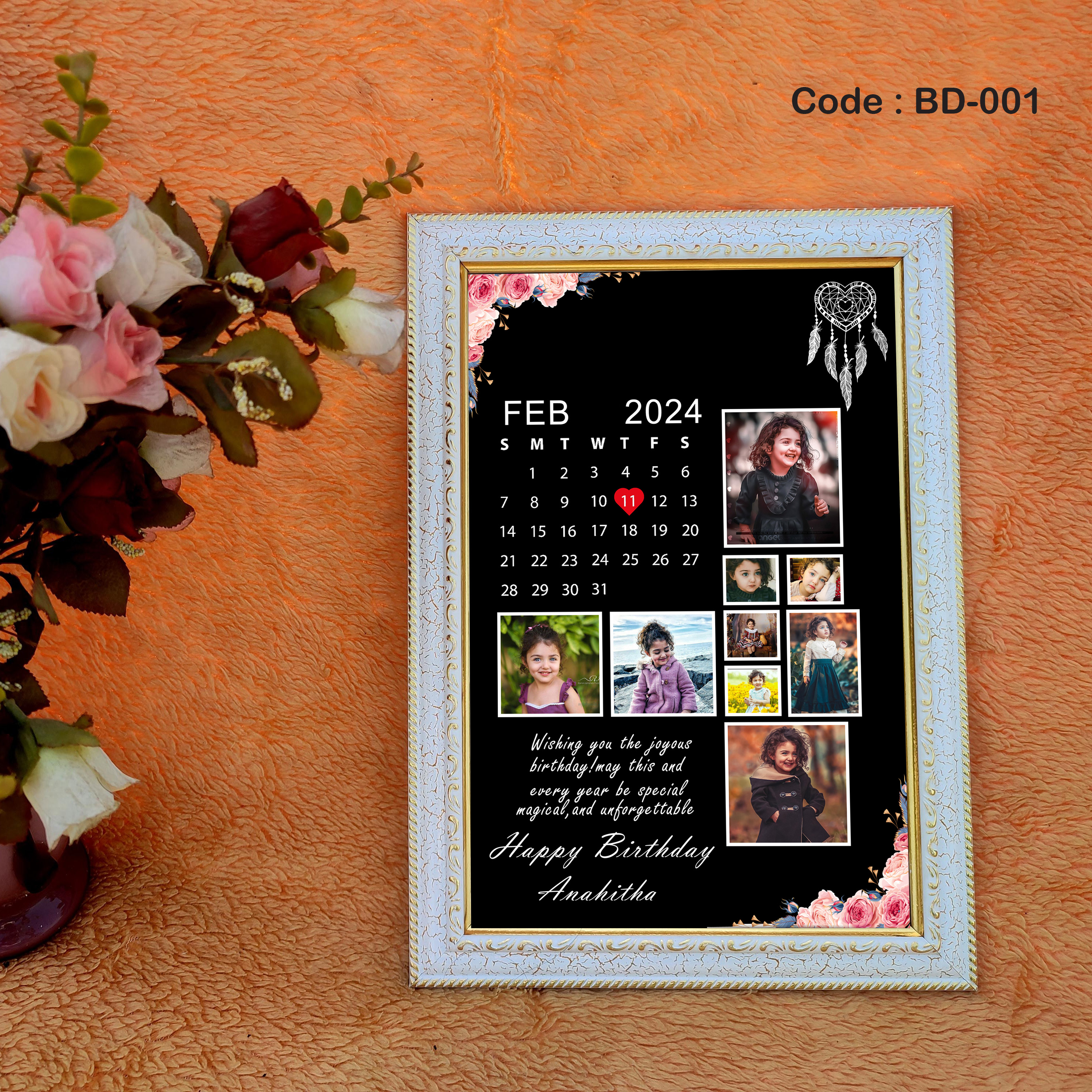 Customised Birthday Gift photo frame design Happy Birthday Special Design For Wall Decor / Home Decor photo frame customized,best customized photo frame,customized birthday photo frame,customized gift photo frame,photo frames,photo frame design,photo fram. 
