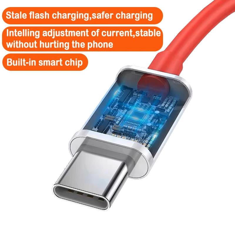 150W SUPERVOOC Fast Charger Cable USB Type C 8A For Oneplus Ace Pro 10R 10T Ace 3V 12R 12 Open. 