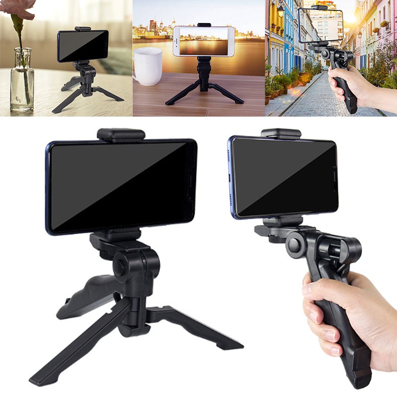 Professional Photo Video Camera Stand Mini Flexible Tripod Phone Live Set Phone Handheld Stabilizer Hand Grip Vlogging Tripod. 