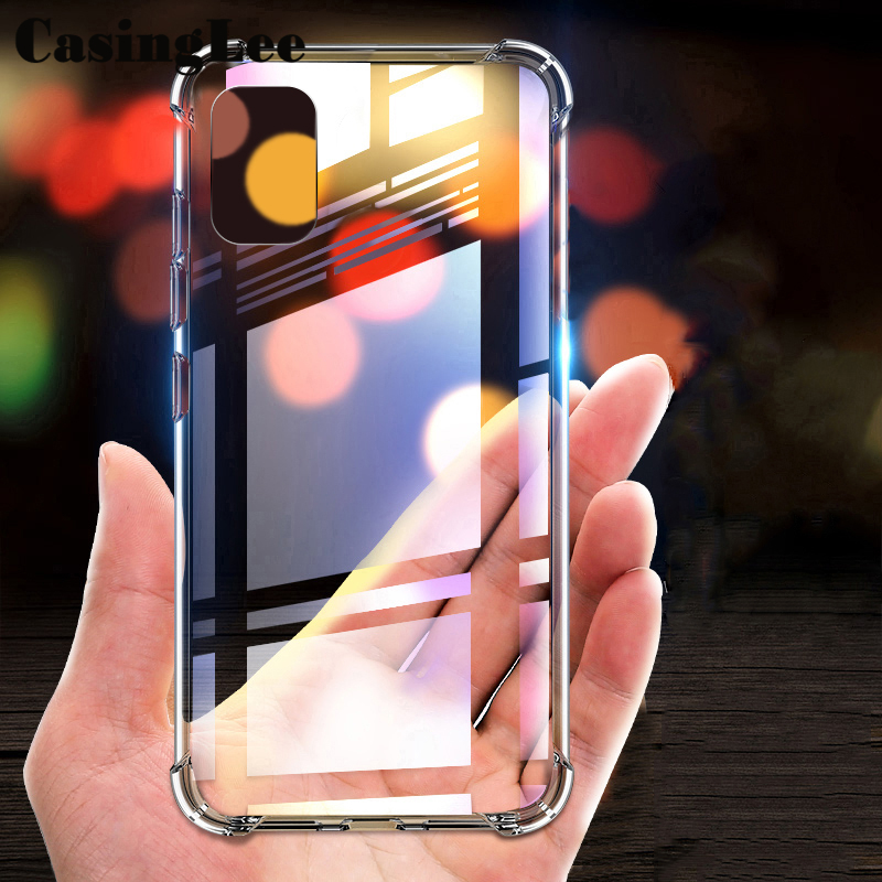 Casinglee for Galaxy A33 5G Phone case Soft Transparent Airbag Full Protection clear Back Cover Samsung A33 5G Phone case cover