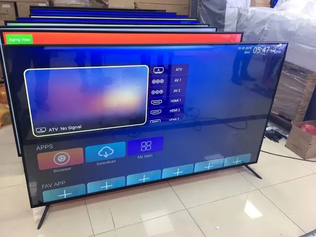 24" Android Smart tv HD Wifi, Lan, Dish ,HDMI ,USB,CCTV camera all port available