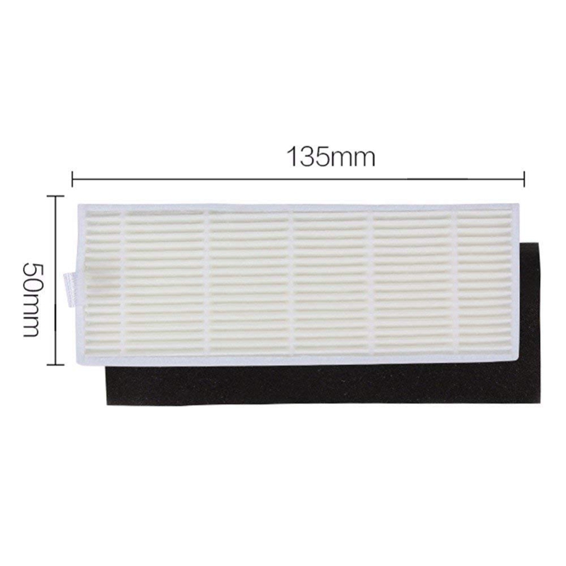 NEW 5pcs sponge + 5pcs Hepa filter for replacement chuwi ilife A4 robot vacuum cleaner. 