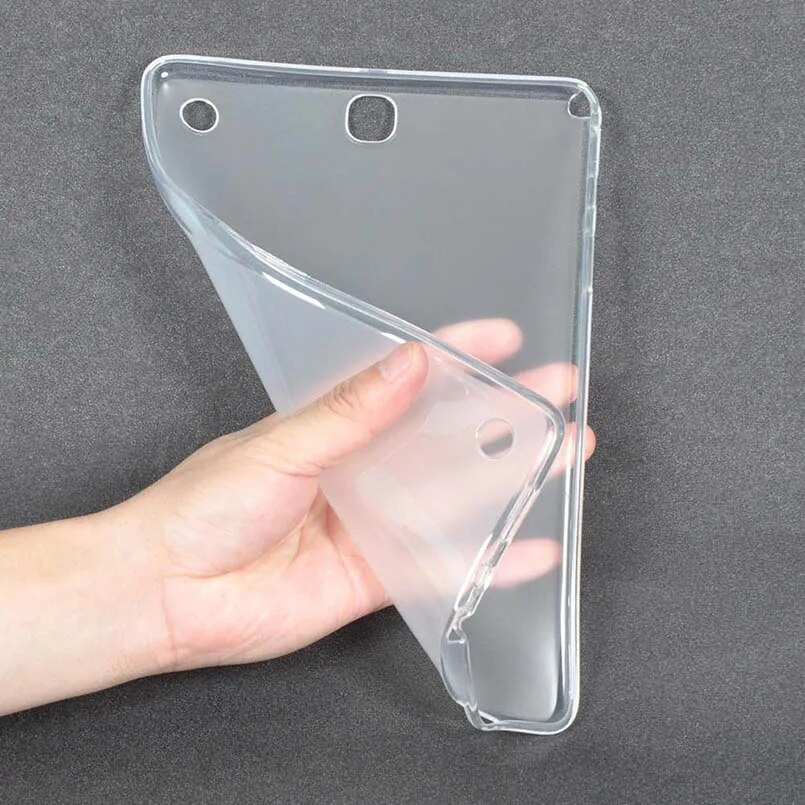【3C VictoryEagle】for Samsung Galaxy Tab A 9.7 T555 Soft TPU for 9.7inch Samsung SM-T550 SM-T555 Tablet Cases Shell+Gift