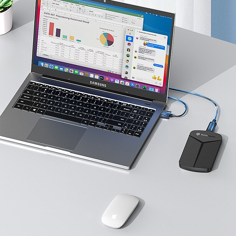 Yottamaster 2.5inch HDD Enclosure ATA to USB 3.0 Adapter Hard Disk Case 6Gbps UASP Hard Drive Enclosure upport 4TB Capacity for Windows for Mac Linux. 