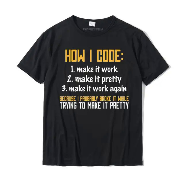 Programmer Coder Developer Programming Coding T-Shirt Simple Style Tops Shirt For Men Slim Fit Cotton Tshirts Summer. 
