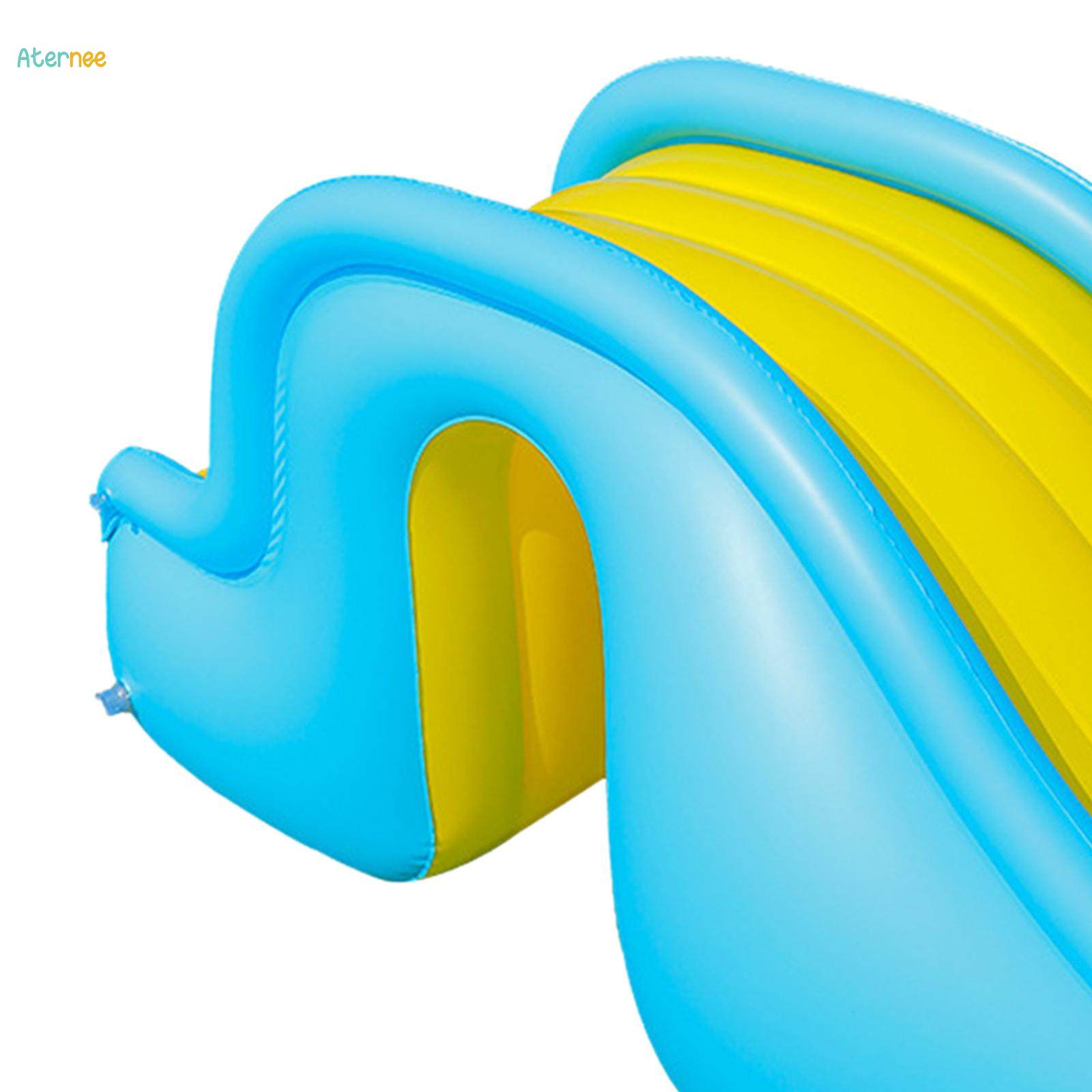 Inflatable Pool Slide Water Slide Easy Portability Activity Center Kids Slide Children Climber Slide. 