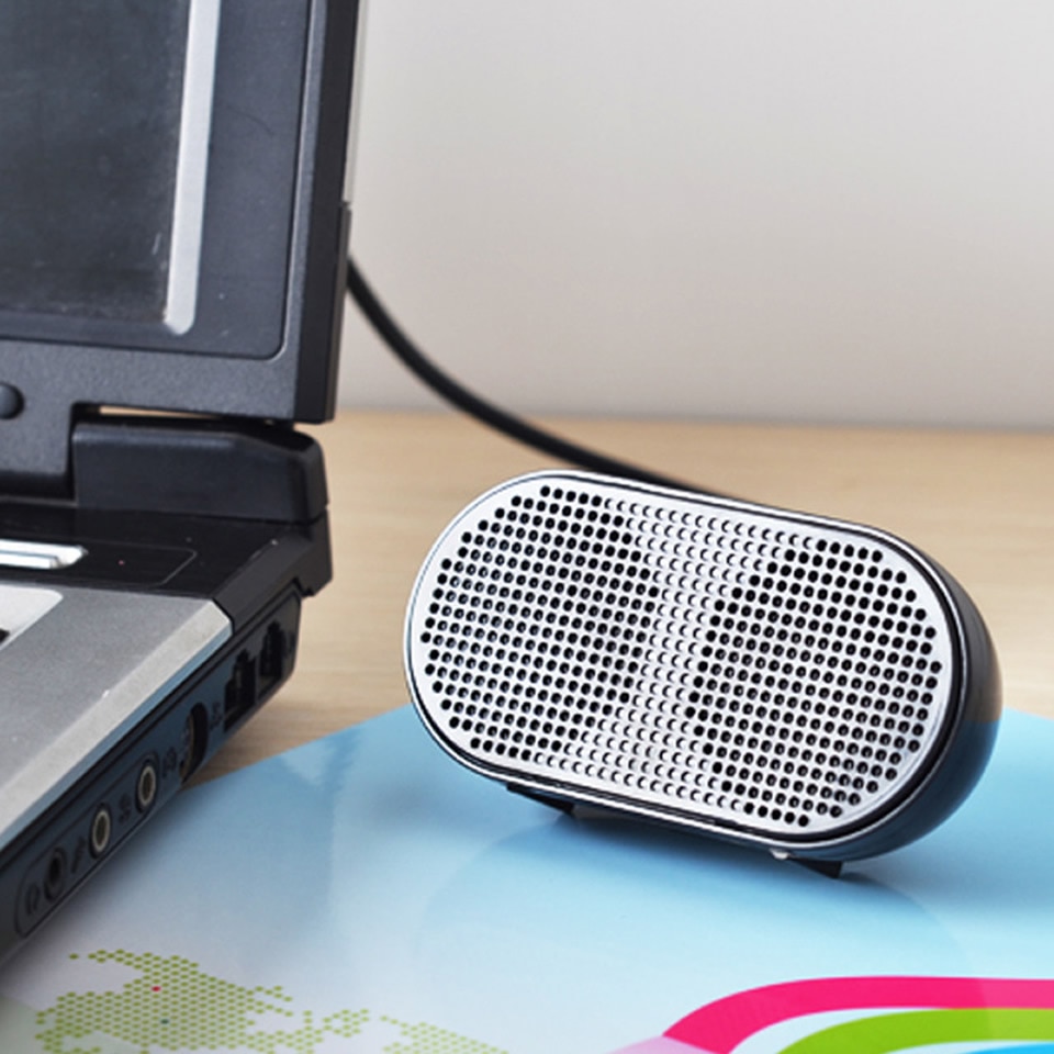 OUTMIX Portable Sound Box Mini Speaker USB Powered Stereo Computer Speaker Loudspeaker Subwoofer for PS4 Game Notebook Laptop PC. 