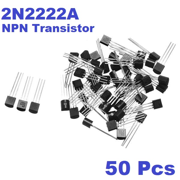 NPN Transistors 2N2222A 2N2222 TO-92 40V 0.8A For High-speed Switch