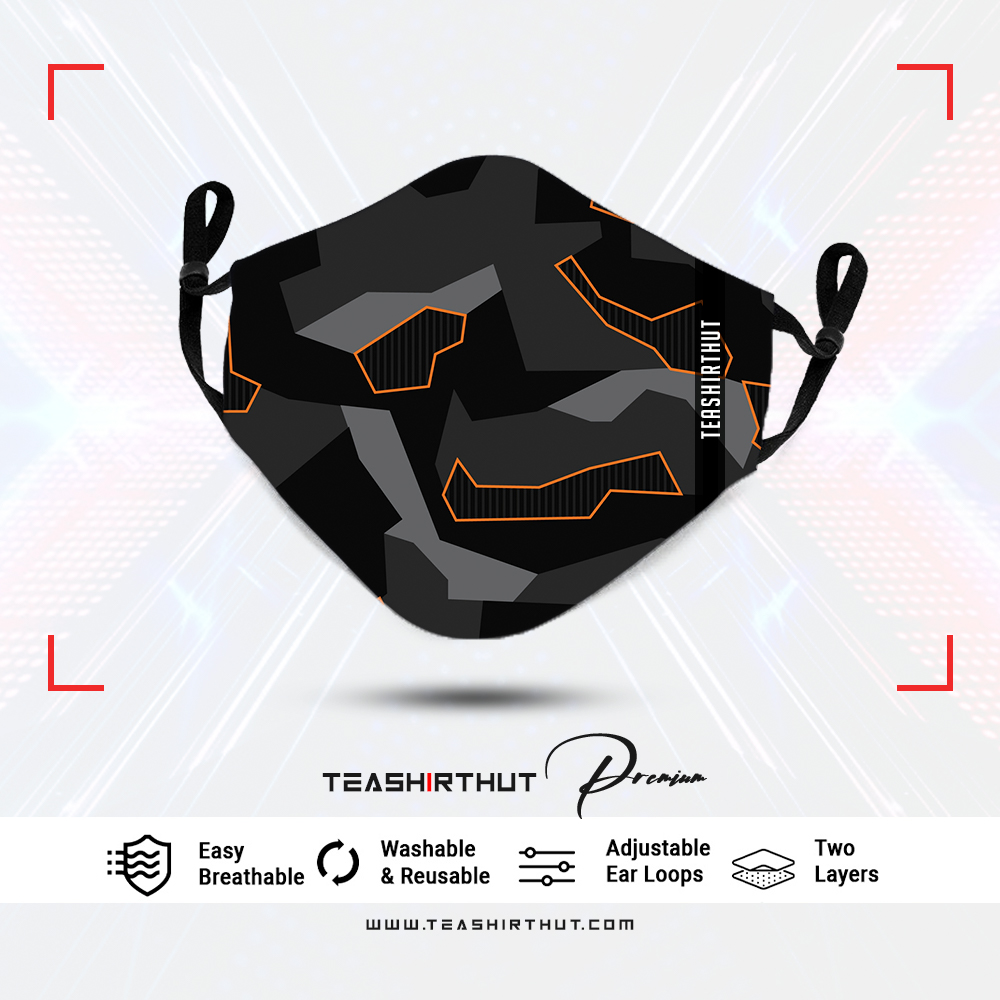 Exclusive Teashirthut Design Edition Mens Fashion Mask Odyssey - Mens Fashion Mask - Mens Facemask