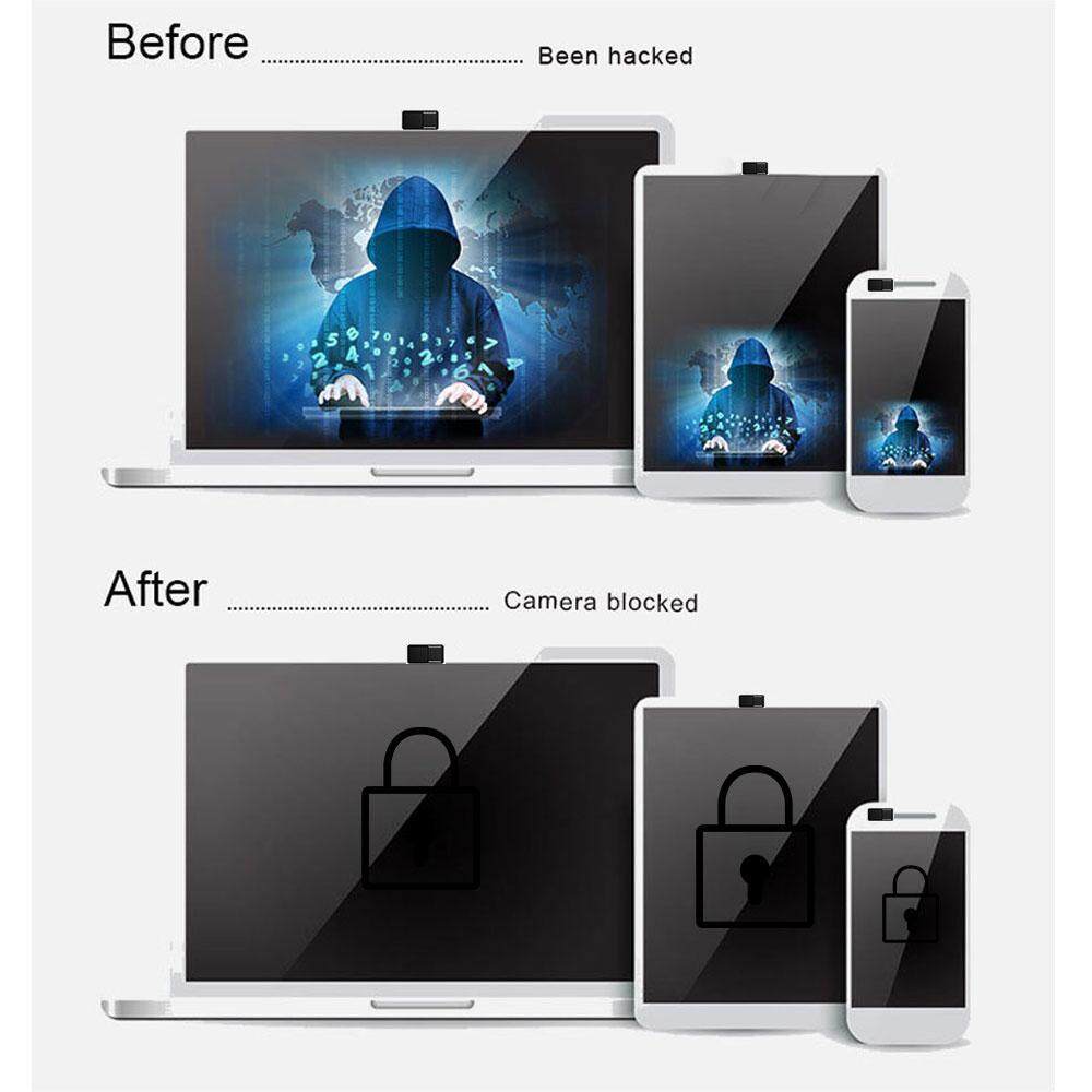 2018 Webcam Cover Slider 3PCS 0.7mm Thin Web Camera Cover For Laptops PC Computer IOS And Android Smartphones Anti-Monitoring Strong Adhensive Block. 