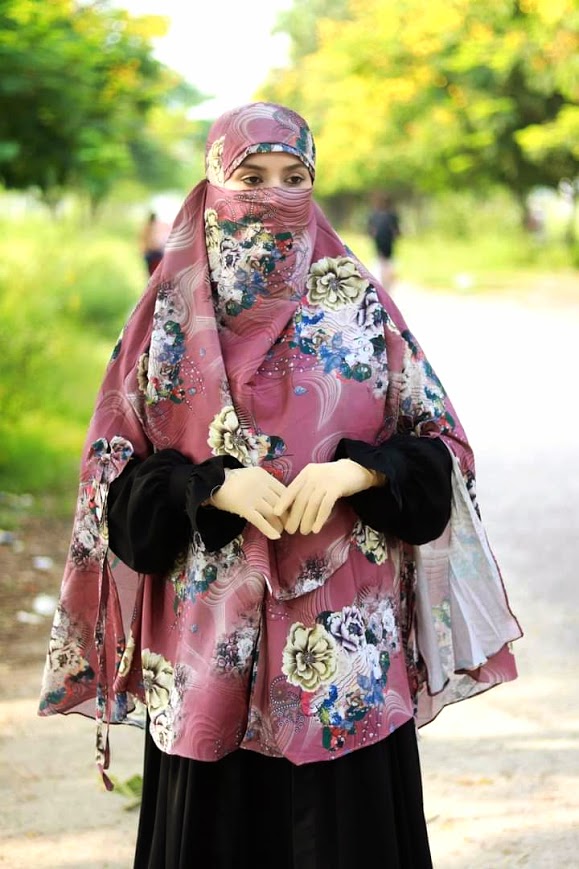 2 Pis only 1500tk,school and College or any where , butterfly 5 Colors georgette hijab, soft and comfortable hijab for girls ( Instant ready hijab). 