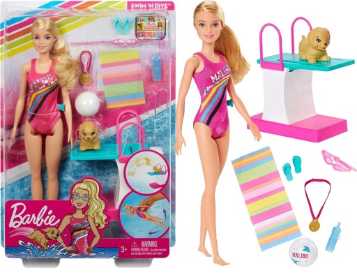 Barbie Dreamhouse Adventures - Sereia Morena Ggg59 - MP Brinquedos