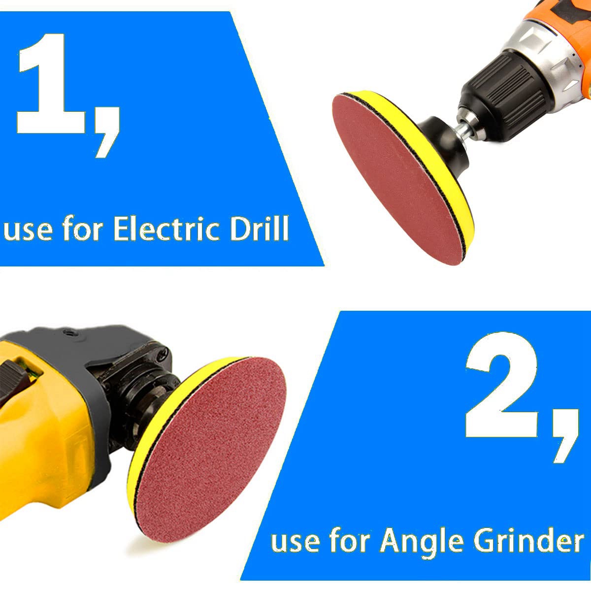 30-Piece Drill Bit Sanding Attachment Sandpaper 60/80/100. 