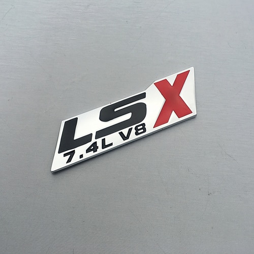 【DM bag factory Store】1 PCS 3D LT1 LS1 LS3 LS6 LT9 5.7L 6.8L 7.4L V8 badge Side emblem rear Displacement car stickers Styling. 