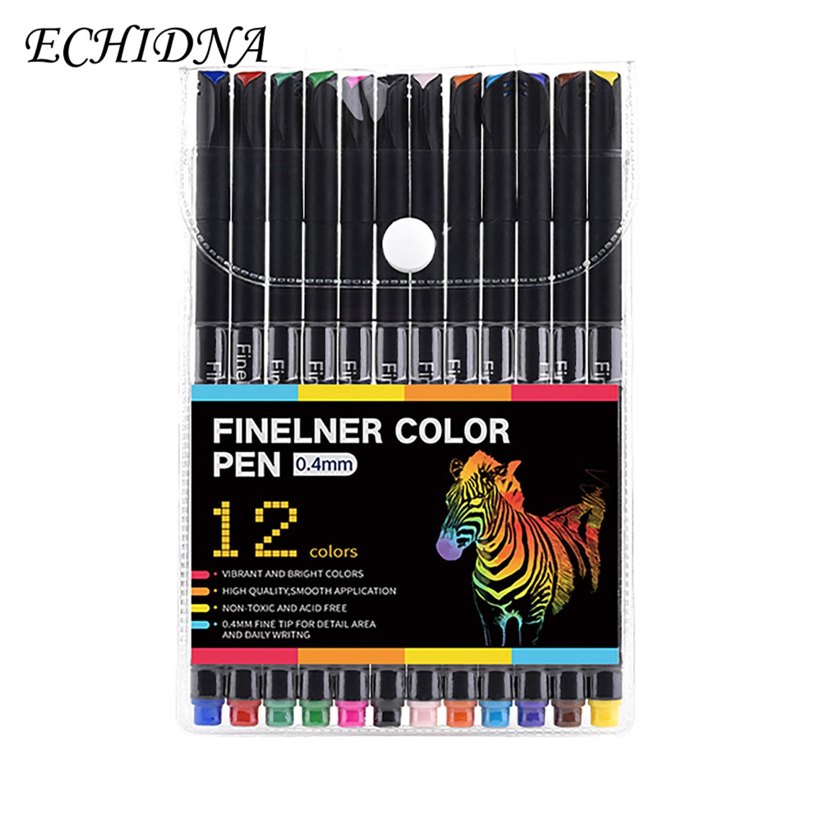 -life Art Pen Premium Color Hook Pen Set for Anime Artists Fine int 0.4mm Metal Nib Drawing Pens Ideal for Sketching Detailing Ultra-fine Tip Set of 1