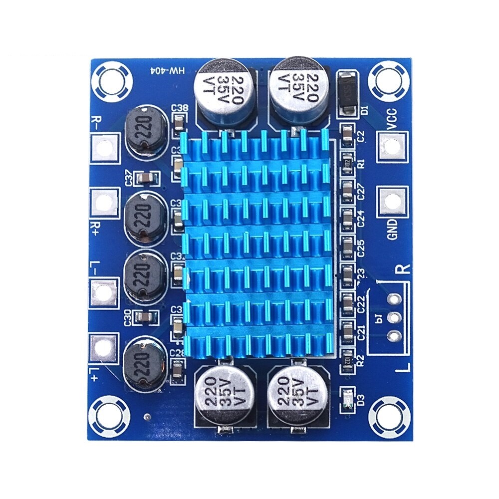 XH A232 TPA3110 30W Dual Channel Digital Audio Amplifier Board DC 8-26V 3A for Subwoofer and Speakers. 