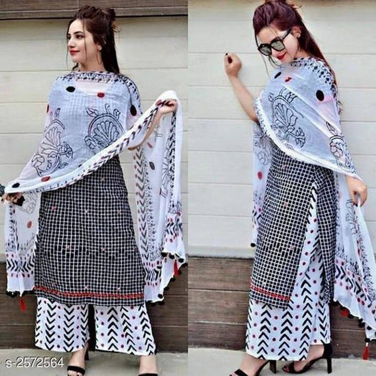 printed suit baju design