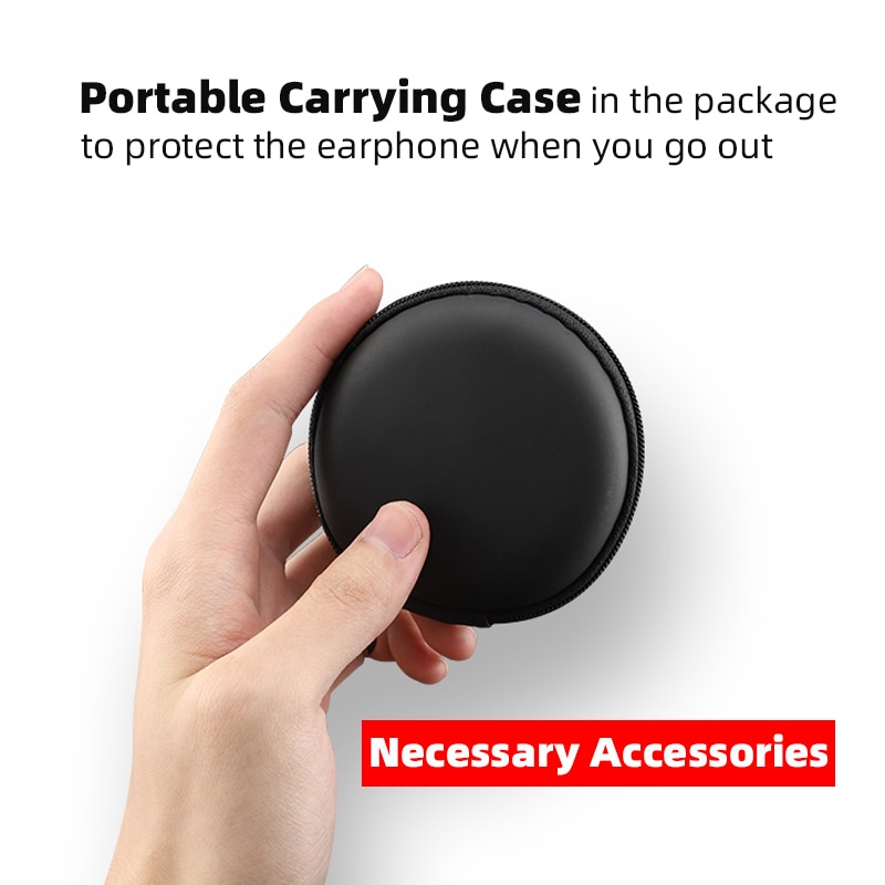 A6 Bluetooth 5.0 Headphones Sports Running Wireless Earphone comfortable 12 hours music Portable Bluetooth Headset with mic case. 