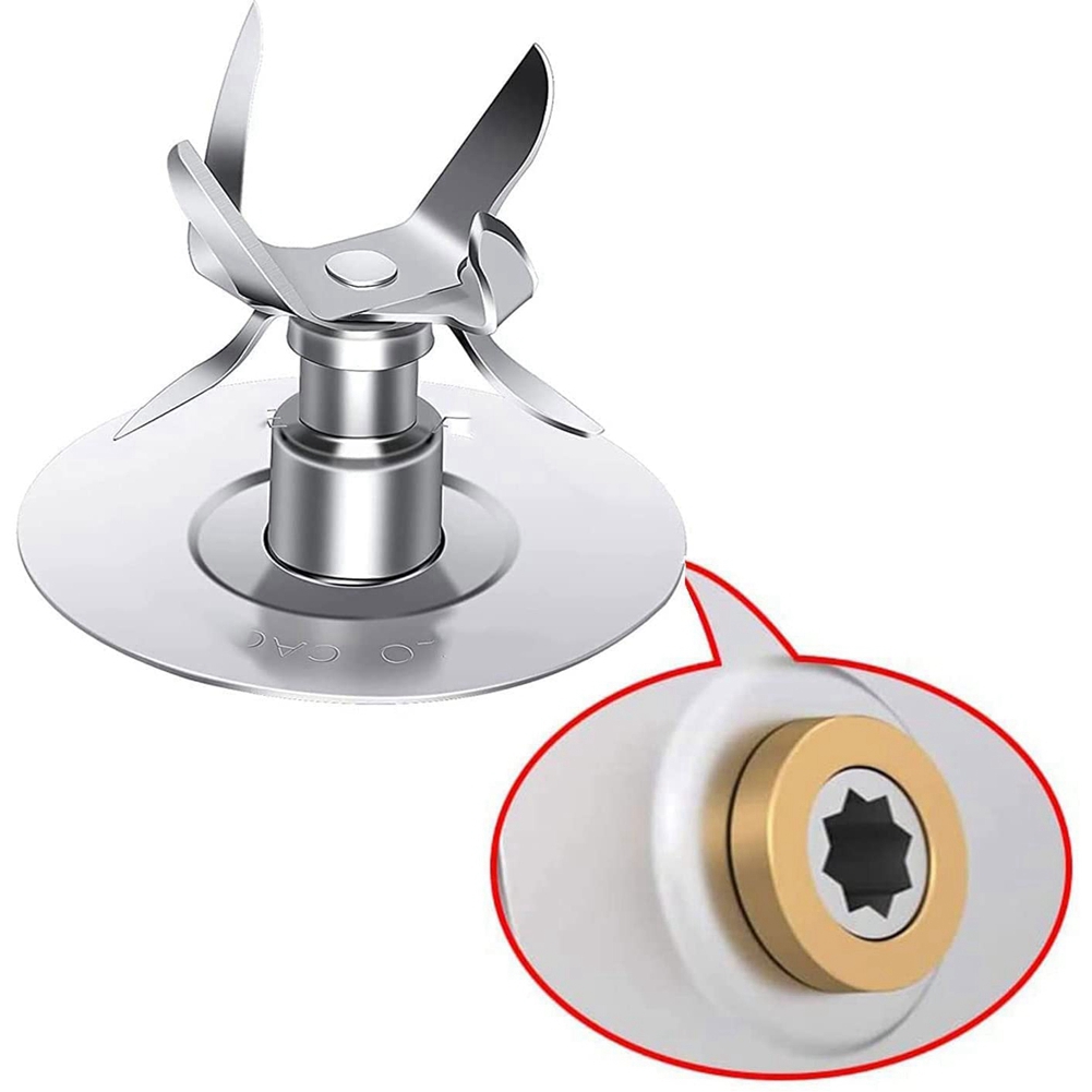 Replacement Parts for Oster Osterizer Blender Blades with 4902 Blender Jar Bottom & 6 Point Fusion Blade 4961. 
