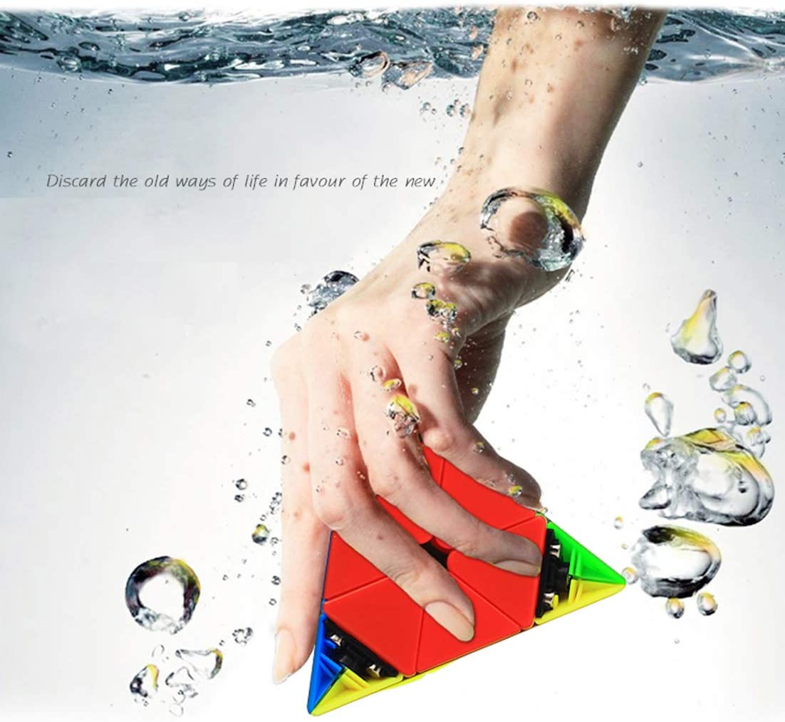 Rubik's Cube Pyraminx Stickerless. 
