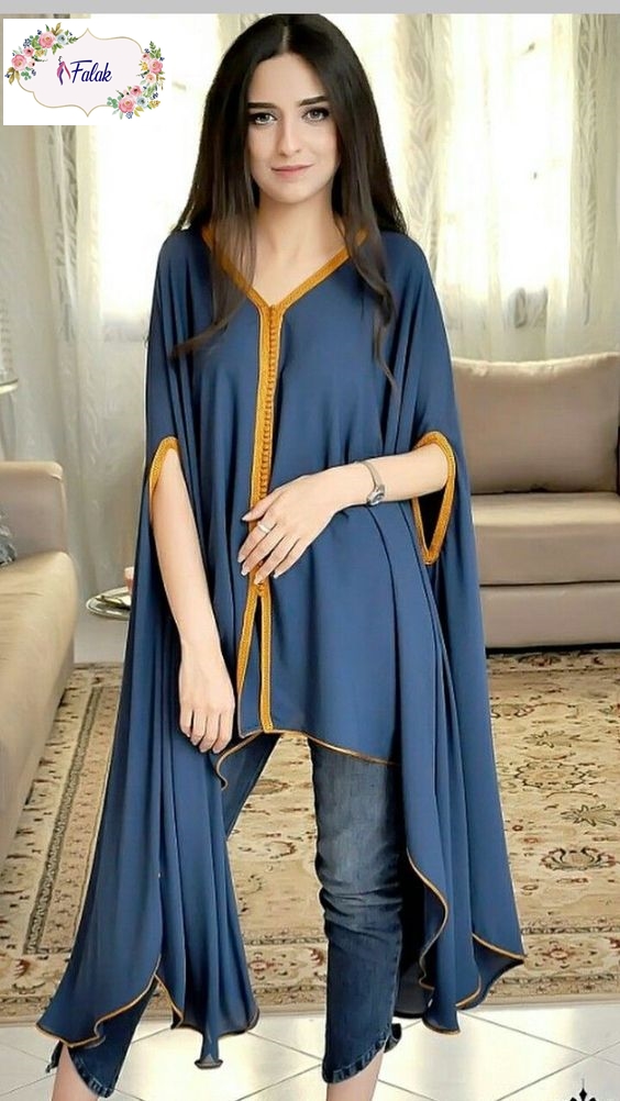 navy blue cape dress