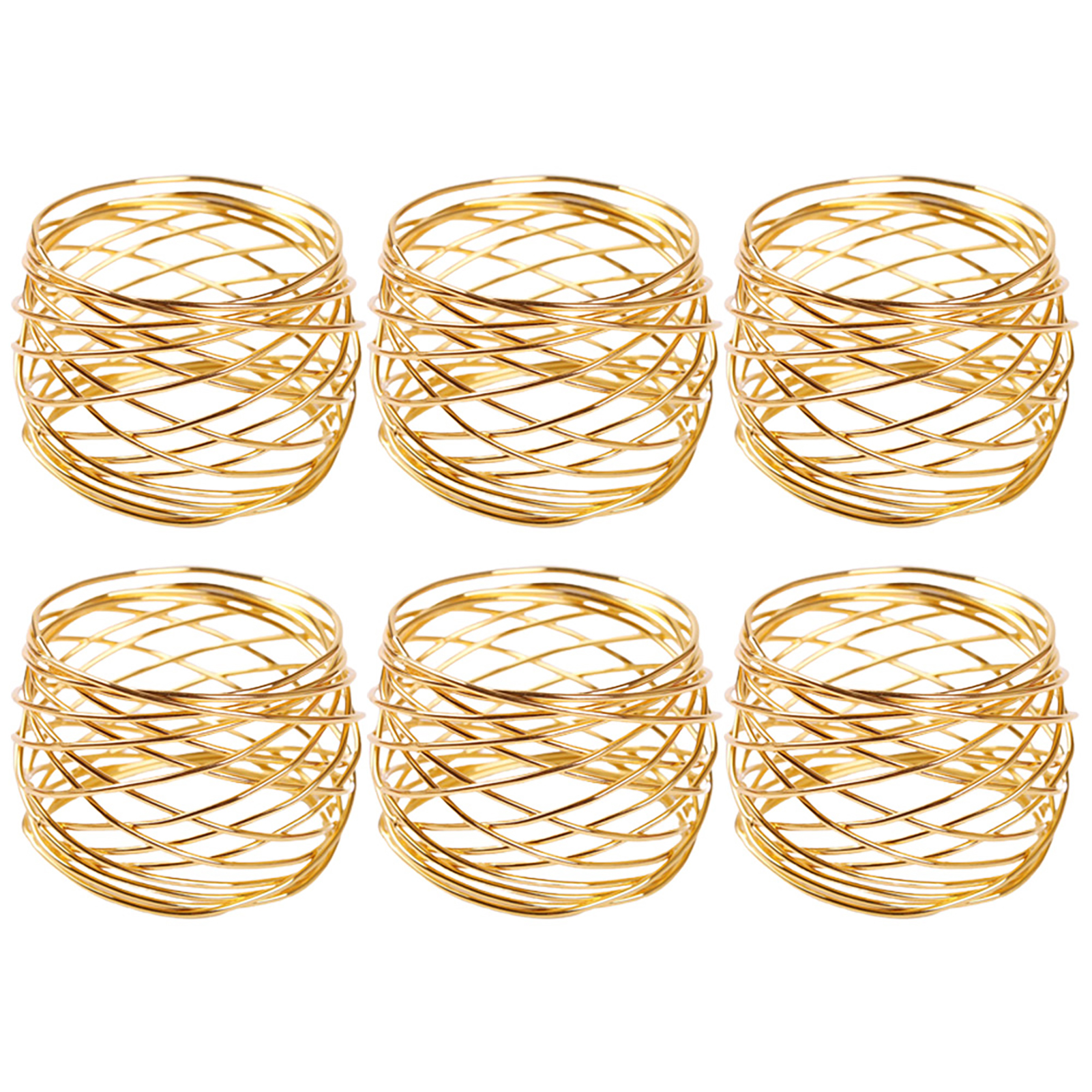 Napkin Clip Anti-Skid Hollow Cross Napkin Circle