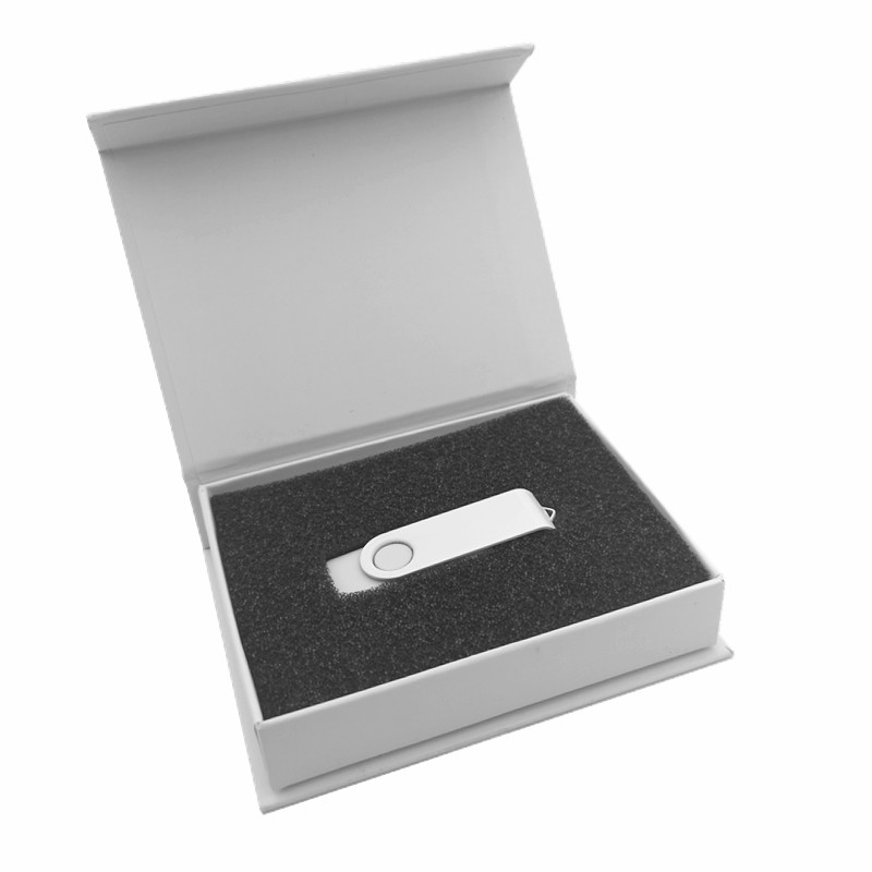 Custom logo Box Pendrive USB Flash Drive 4GB Metal Usb 2.0 Memory Card Cle Usb Stick Gift. 