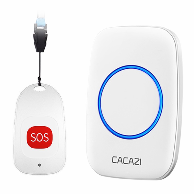 Elderly Beeper Home Wireless Remote Control Remote Help Doorbell Patient Emergency Call Bell Device. 