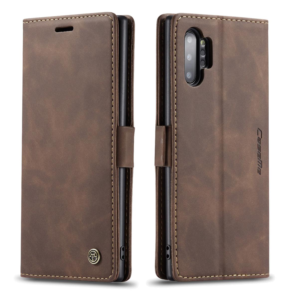 High quality R magnetic flip leather case for Samsung Galaxy Note 10 plus phone case wallet card cover