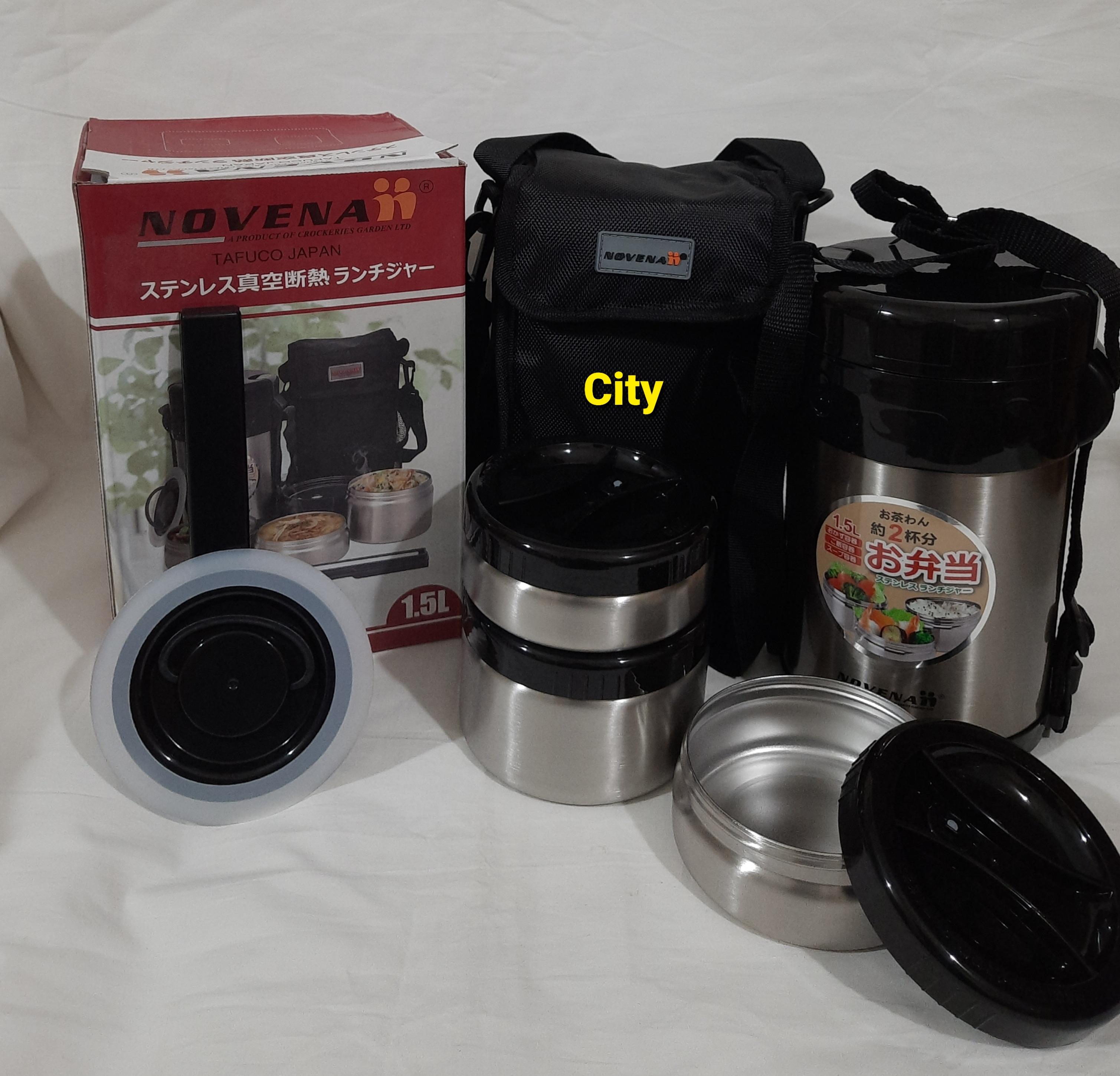 Lunch Box 3 Layer Hotpot (Exclusive Heavy Duty). 