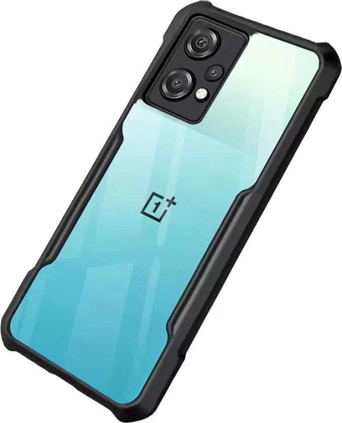 Back Cover for OnePlus Nord CE 2 Lite 5G, OnePlus Nord CE 2 Lite  (Transparent, Black). 